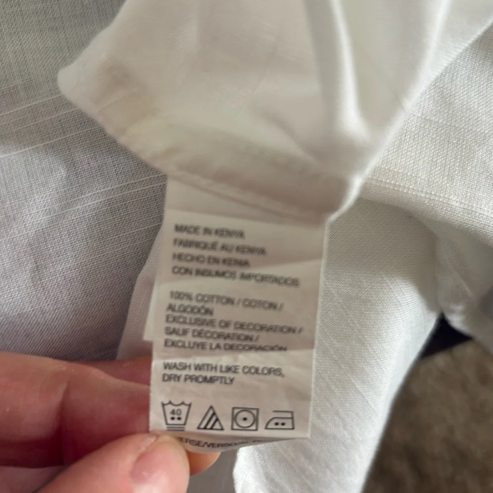 IZOD men's short sleeve shirt